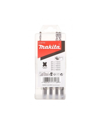 MAKITA - ZESTAW WIERTEŁ SDS-plus   5szt.   5-8mm ECONOMY MAKITA nr 2