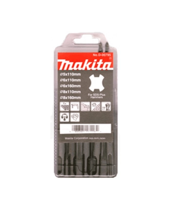 MAKITA - ZESTAW WIERTEŁ SDS-plus   5szt.   5-8mm ECONOMY MAKITA nr 1