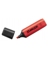 ZAKREŚLACZ STANGER POCKET CZERWONY / końcówka 1 - 5 mm; - nr 1