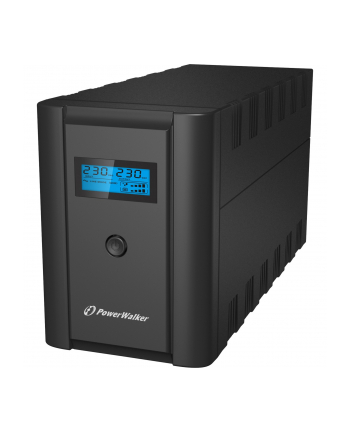 Power Walker UPS Line-Interactive 2200VA 2x SCHUKO, 2x IEC, RJ11/RJ45, USB, LCD nr 1