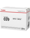 Toner CRG 039 0287C001 - nr 12