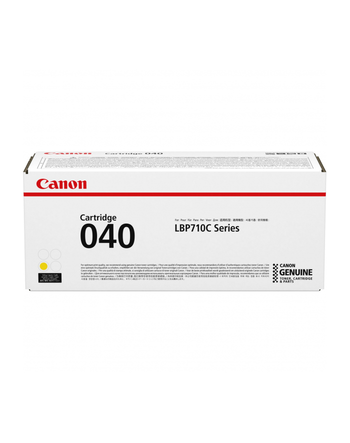 Toner CRG 040 Y 0454C001 główny