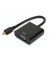 Digitus Adapter audio-video microHDMI typ D do VGA, FHD, z audio 3.5mm MiniJack - nr 19