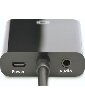 Digitus Adapter audio-video microHDMI typ D do VGA, FHD, z audio 3.5mm MiniJack nr 2