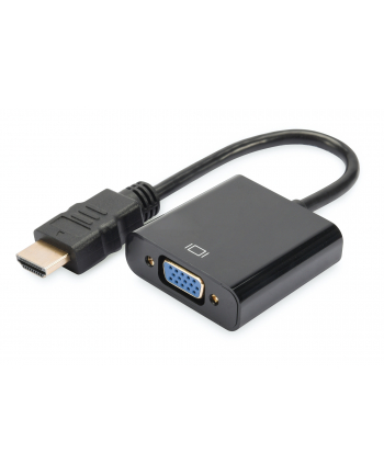 Digitus Adapter audio-video HDMI typ A do VGA, FHD, z audio 3.5mm MiniJack