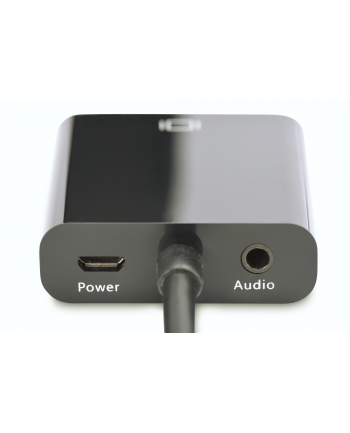 Digitus Adapter audio-video HDMI typ A do VGA, FHD, z audio 3.5mm MiniJack