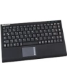 RaidSonic IcyBox KeySonic mini klawiatura, smart touchpad, USB 2.0, Czarna - nr 26