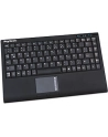 RaidSonic IcyBox KeySonic mini klawiatura, smart touchpad, USB 2.0, Czarna - nr 36