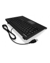 RaidSonic IcyBox KeySonic mini klawiatura, smart touchpad, USB 2.0, Czarna - nr 3