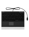 RaidSonic IcyBox KeySonic mini klawiatura, smart touchpad, USB 2.0, Czarna - nr 4