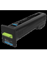 Toner Lexmark cyan CS820 |  22 000 str | CS820de / CS820dte / CS820dtfe - nr 7