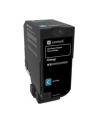 Toner Lexmark cyan | 7 000 str | CS720 / CS725 / CX725 - nr 9