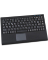 RaidSonic IcyBox KeySonic mini klawiatura, smart touchpad, USB 2.0, Czarna - nr 10