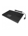 RaidSonic IcyBox KeySonic mini klawiatura, smart touchpad, USB 2.0, Czarna - nr 40