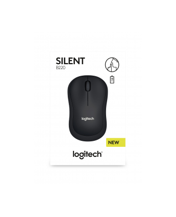 Logitech® B220 Silent - IN-HOUSE/EMS,NO LANG,EMEA,BLACK,RETAIL,2.4GHZ,M-R0061,B2