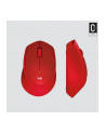 Logitech® Mysz M330 Silent Plus Czerwona - 2.4GHZ,M-R0051 - nr 46