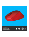 Logitech® Mysz M330 Silent Plus Czerwona - 2.4GHZ,M-R0051 - nr 50