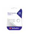 Verbatim Metal Executive srebrny 64GB, USB 2.0 (98750) - nr 37