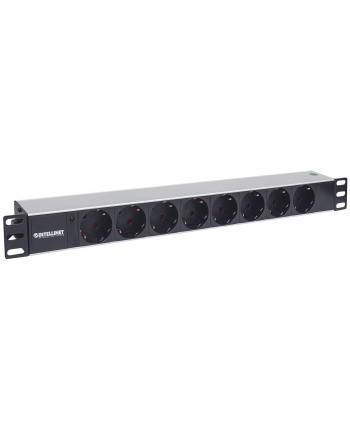 Intellinet Network Solutions Intellinet Listwa zasilająca rack 19'' 1.5U 250V/16A 8x Schuko 1,6m