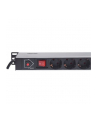 Intellinet Network Solutions Intellinet Listwa zasilająca pionowa rack 250V/16A 12x Schuko 1,6m włącznik - nr 27