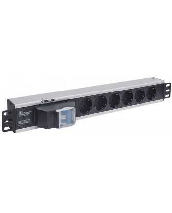 Intellinet Network Solutions Intellinet Listwa zasilająca rack 19'' 1.5U 250V/16A 6x Schuko 1,6m włącznik