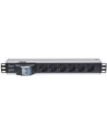 Intellinet Network Solutions Intellinet Listwa zasilająca rack 19'' 1.5U 250V/16A 6x Schuko 1,6m włącznik - nr 21