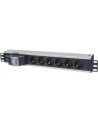 Intellinet Network Solutions Intellinet Listwa zasilająca rack 19'' 1.5U 250V/16A 6x Schuko 1,6m włącznik - nr 22