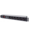 Intellinet Network Solutions Intellinet Listwa zasilająca rack 19'' 1.5U 250V/16A 6x Schuko 3m włącznik - nr 8