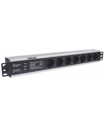 Intellinet Network Solutions Intellinet Listwa zasilająca rack 19'' 1.5U 250V/16A 7x Schuko 3m