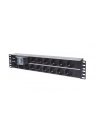Intellinet Network Solutions Intellinet Listwa zasilająca rack 19'' 2U 250V/16A 15x Schuko 3m włącznik instal - nr 16