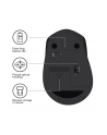 Logitech® Mysz M330 Silent Plus Czarna - 2.4GHZ,M-R00 - nr 1