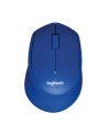 Logitech® Mysz M330 Silent Plus Niebieska -  2.4GHZ,M-R005 - nr 24