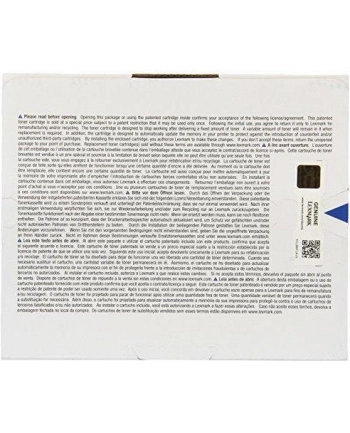 Toner Lexmark black | 20 000 str | CS720de / CS720dte / CS725de / CS725dte nr 2