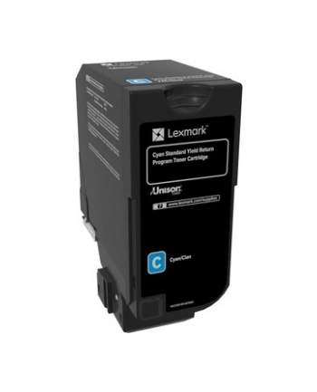 Toner Lexmark cyan | 7 000 str | CS720 / CS725 / CX725 nr 1