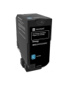 Toner Lexmark cyan | 7 000 str | CS720 / CS725 / CX725 - nr 9