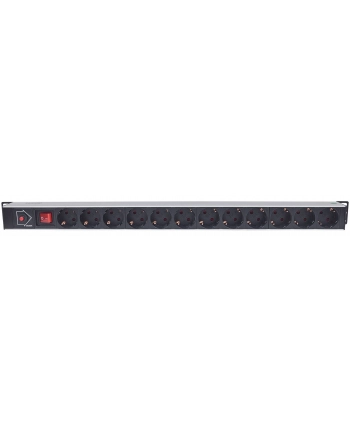 Intellinet Network Solutions Intellinet Listwa zasilająca pionowa rack 250V/16A 12x Schuko 1,6m włącznik nr 2