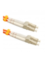 Qoltec Patchcord światłowodowy LC-LC | Multimode | 50/125U | OM2 | Duplex | 1m - nr 1