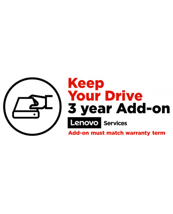 LENOVO Warranty 5PS0D81209  3-yr Keep Your Drive compatible with On-site warranty