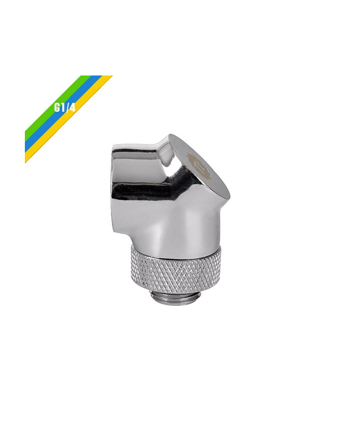 Thermaltake Pacific G1/4 90 złączka adapter kątowy - Chrome główny