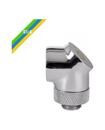 Thermaltake Pacific G1/4 90 złączka adapter kątowy - Chrome