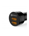 AUKEY CC-T8 ultraszybka ładowarka samochodowa 2xUSB 3.0 6A 36W  + kabel micro USB 1m - nr 11
