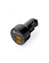 AUKEY CC-T8 ultraszybka ładowarka samochodowa 2xUSB 3.0 6A 36W  + kabel micro USB 1m - nr 12
