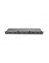 Lanberg Patch Panel 24 port 1U, kat. 5e, ekranowany, czarny - nr 10