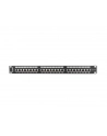 Lanberg Patch Panel 24 port 1U, kat. 5e, ekranowany, czarny - nr 12