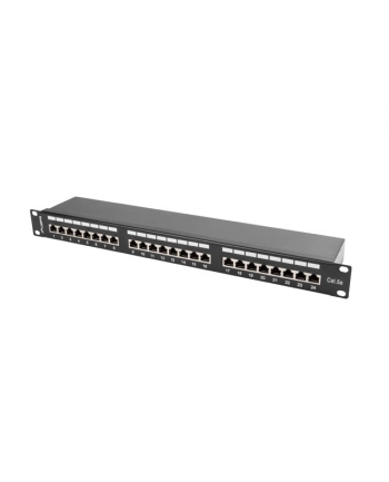 Lanberg Patch Panel 24 port 1U, kat. 5e, ekranowany, czarny nr 2