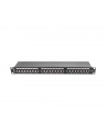 Lanberg Patch Panel 24 port 1U, kat. 5e, ekranowany, czarny - nr 2