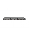 Lanberg Patch Panel 24 port 1U, kat. 5e, ekranowany, czarny - nr 33