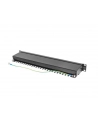 Lanberg Patch Panel 24 port 1U, kat. 5e, ekranowany, czarny - nr 3