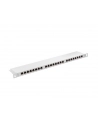 Lanberg Patch Panel 24 port 0.5U, kat. 6, ekranowany, szary - nr 11