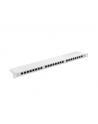 Lanberg Patch Panel 24 port 0.5U, kat. 6, ekranowany, szary - nr 17